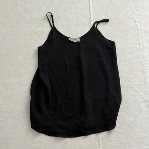 Hippie Rose black spaghetti strap tank